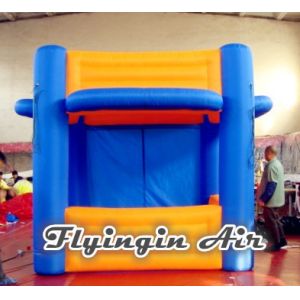 Customized Square Blue Inflatable Trade Show Tents for Advertisement