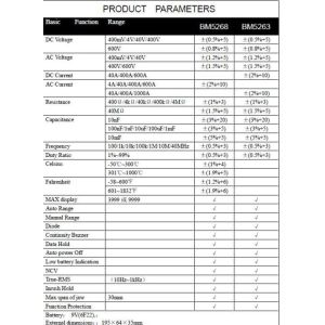 400M 400V 100u Leakage Current Clamp Meter