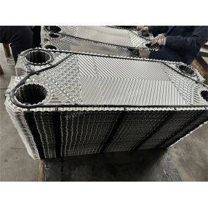 Smooth Vicarb Heat Exchanger Plates Hygiene V4 / V8 / V13 / V20