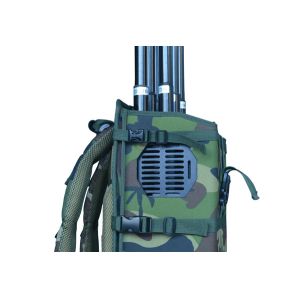 6 Channels 180W High Power Backpack Jammer blocks Drone/UAV signlas with up to