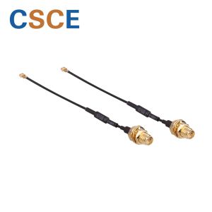 SMA Female To MRF Wifi Antenna Extension Cable Rf1.37 Frequency Range 0-6000MHZ