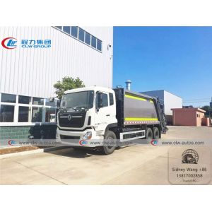 China Dongfeng Kinland 6x4 18 - 20cbm Garbage Compactor Truck on sale