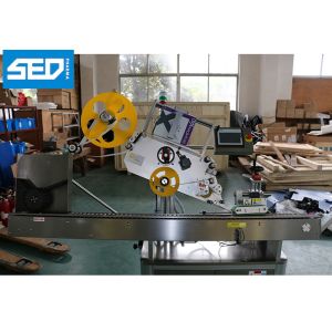 Horizontal Wrap Around Flat Surface Labeling Machine With Auto Feeding System