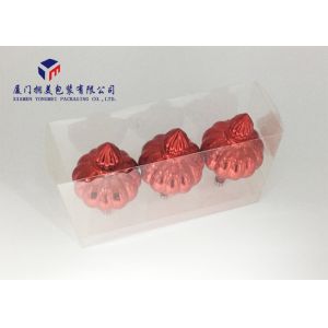 China Beautiful Hard Plastic Box Packaging 0.2mm Clear PET Plastic Box Pack 3 Lantern on sale
