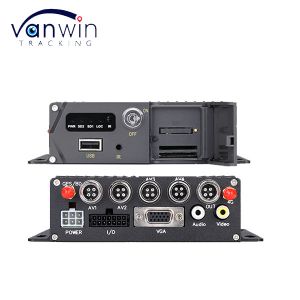 1080P AHD 4G 5G Dual SD AI MDVR GPS vehicle tracking cctv system