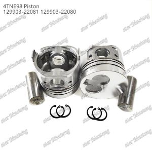 China Piston 4TNE98 129903-22081 129903-22080 For Yanmar Diesel Engine Repair Parts on sale