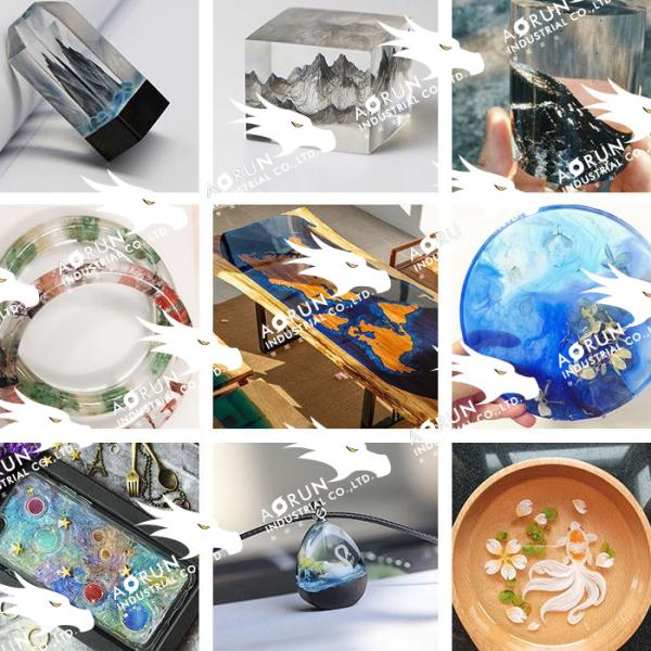 Numeral Clocks Resin Art Silicone Mould For Epoxy Craft