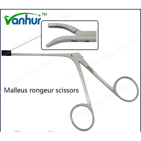 Quality Adult E.N.T Surgical Otoscope Instruments Stapes Install Forceps 5mm Curved wholesale