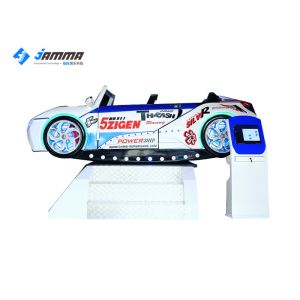 Multiplayer Virtual Reality Driving Simulator , Special Effects 6 Seats 9D VR