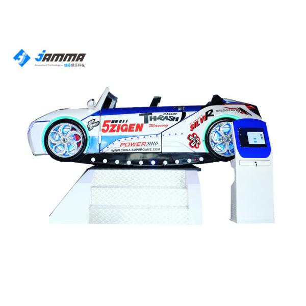 Multiplayer Virtual Reality Driving Simulator , Special Effects 6 Seats 9D VR