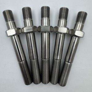 DIN Standard Titanium One Nut Stud 4.10" Shock Mount Stud Bolt 1/2 -20 Maxim