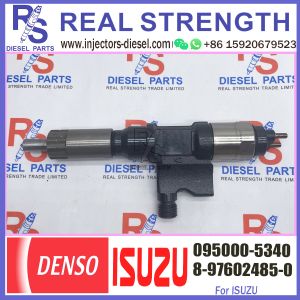 Diesel engine common rail fuel injector 095000-5340 for Isuzu 4HK1 6HK1