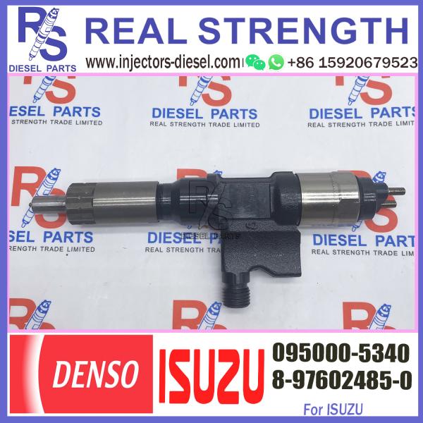 Diesel engine common rail fuel injector 095000-5340 for Isuzu 4HK1 6HK1
