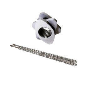 Bimetallic Extruder Screw Element for Wood Plastic Extruder for Twin Screw