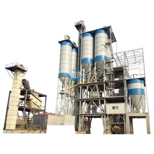 Efficient Dry Mortar Production Line For Sand Raw Materials Electricity Powered