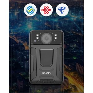 4G Bluetooth Police Worn Cameras with Definition Audio / Video Recording