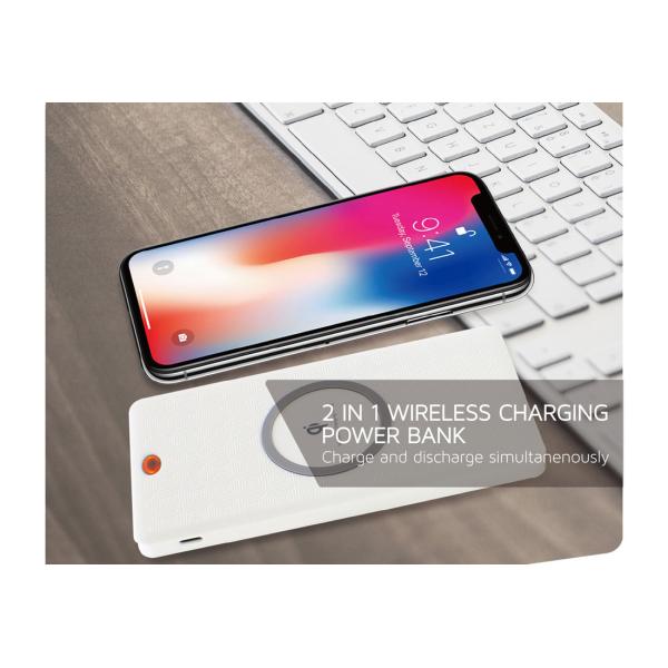 Quality Portable Wireless Power Bank 6000 mAh Safety Circuit Protection With MCU Control wholesale