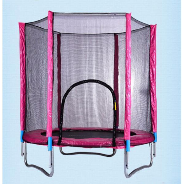 Quality Outdoor Park Small Round Fitness Trampoline with Safety Net/ Gymnastic Commerical Use Trampoline Made in China wholesale