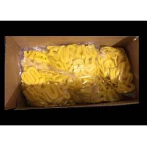 Red Tile Leveling Plastic Horseshoe Shim Packers 4mm For Floor And Window