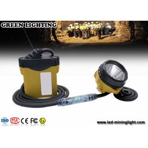 Cheap 10.4Ah 3.7V Cree Mining Cap Lights , 348lum 25000lux light brightness for sale