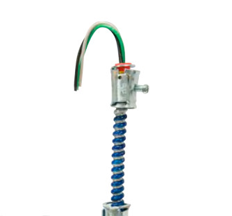 Quality 3/8" 1/2" Duplex Steel Flexible Conduit Connector Prefab Save Time Hand Free wholesale