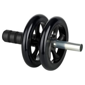 Pro Quality Home Gym Exercise Wheel Ab Roller With Thick Foam Handles And Soft
