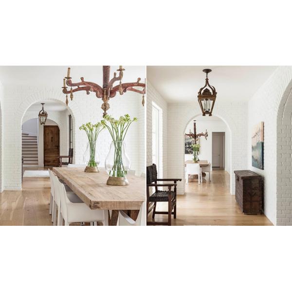 Gray Cement Cultured Stone Brick 60x200mm for Interior Exterior Walls