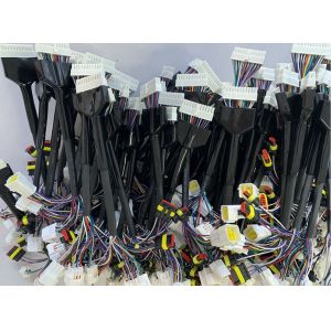 China Custom Automotive Wiring Harness 24 pin For 24 - 32AWG Wire Connections on sale