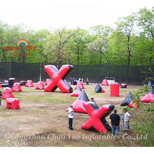 Quality Inflatable Air Bunkers Package, Paintball Bunker Pacakage wholesale