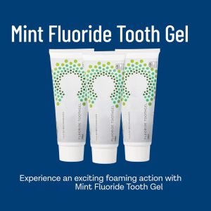 3PCS Mint Fluoride Toothpaste Gel Prevents Cavities Gingivitis And Plaque ADA