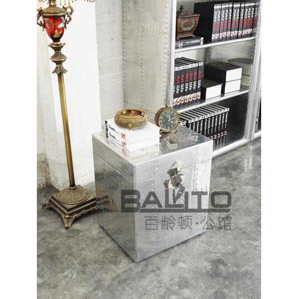 Quality classical old style antique aluminium storage CASE furniture wholesale