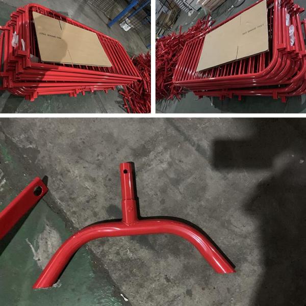 galvanized powder painted concert crowd control barrier