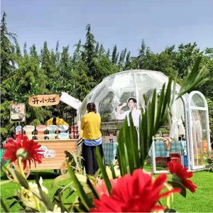 Custom Clear Plastic Bubble Tent Aluminium Picnic Bubble Tent