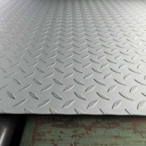 NO.1 Surface Stainless Steel Checkered Plate 304 Diamond Plate Raised Pattern 1500*3000 Can Be Customized Customized