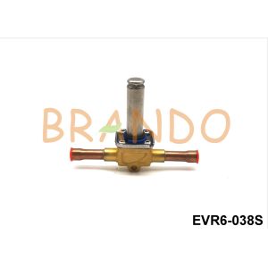 China 24Voltage DC G3/8'' Inch Threaded EVR6-038S Chiller Refrigeration Solenoid Valve on sale