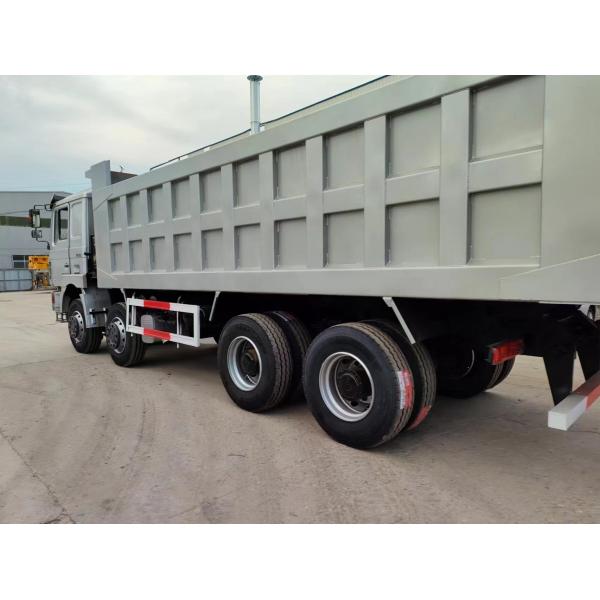 Quality Shacman 8X4 Used Dump Truck 375HP 12 Wheel 40t Front Lifting Style Horsepower 351-450hp wholesale