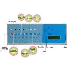 Large Size 120cm Light Box Color Assessment Cabinet D65 TL84 CWF F UV TL83