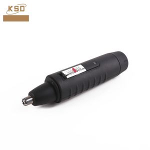 Compact 2 In 1 Electric Nose Beard Hair Trimmer With Stand Battery Operated