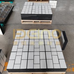 ZTA Ceramic Lining 1700°C Max Temperature 2000 MPa Strength