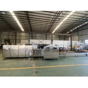165mm Ice Cream Cone Baking Machine 2000pcs/H PLC Control