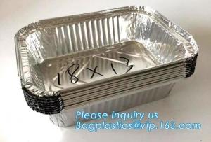 Cheap Popular household kitchen food packing aluminum foil container/pan/tray,Disposable Aluminium Foil Containers for Food Pa for sale
