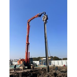 Excavator Mounted Pile Driver Hydraulic Power Source Excavator Final Drive Motor