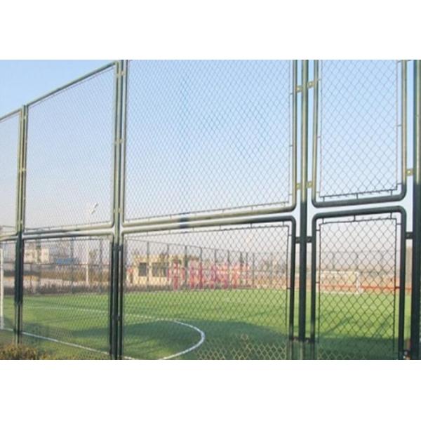 Quality Galvanized Wire 4 Ft 9 Gauge Chain Link Fence For Slope Greening wholesale
