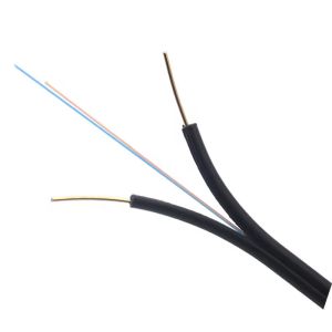 Indoor FTTH Fiber Optic Drop Cable – G657A2 Single Mode, 1/2 Core, 3.0mm, LSZH,