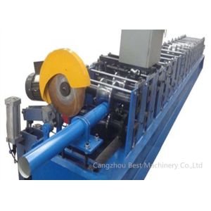 Cheap High Technology GGPI Down Spout Roll Forming Machine 9mx1.4mx1.4m Dimension for sale