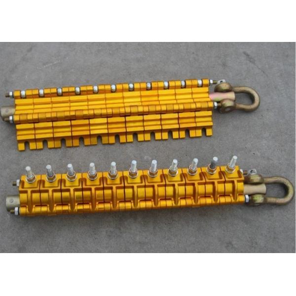 High Strength Bolted Type Cable Pulling Clamp Fit Big Conductor Overhead Line