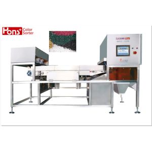 Remote Control Broken Glass / Plastic Color Sorting Machine Mini 500kg/H