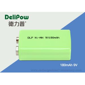 Rapid Charge 180mAh 9V Rechargeable Nimh Batteries For Industrial