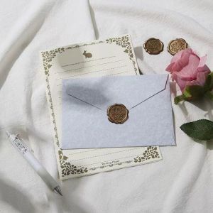 Minimalist Self Seal Wedding Invitation Envelopes Retro Greeting Card Envelopes