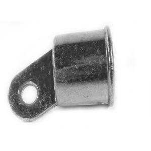 Chain Wire Rail end caps 1-3/8"/1.375"/35mm Hot dipped Galvanized Steel and